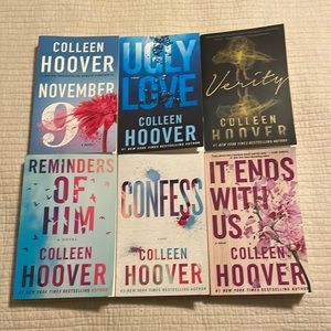 Colleen Hoover books excellent condition
